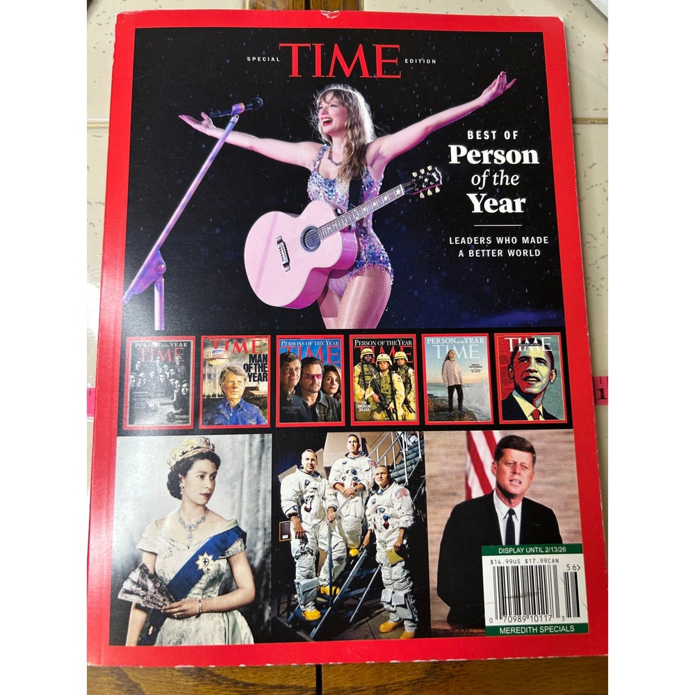 TIME Magazine Best of Person of‎ the Year Special Edition Taylor Swift Cover